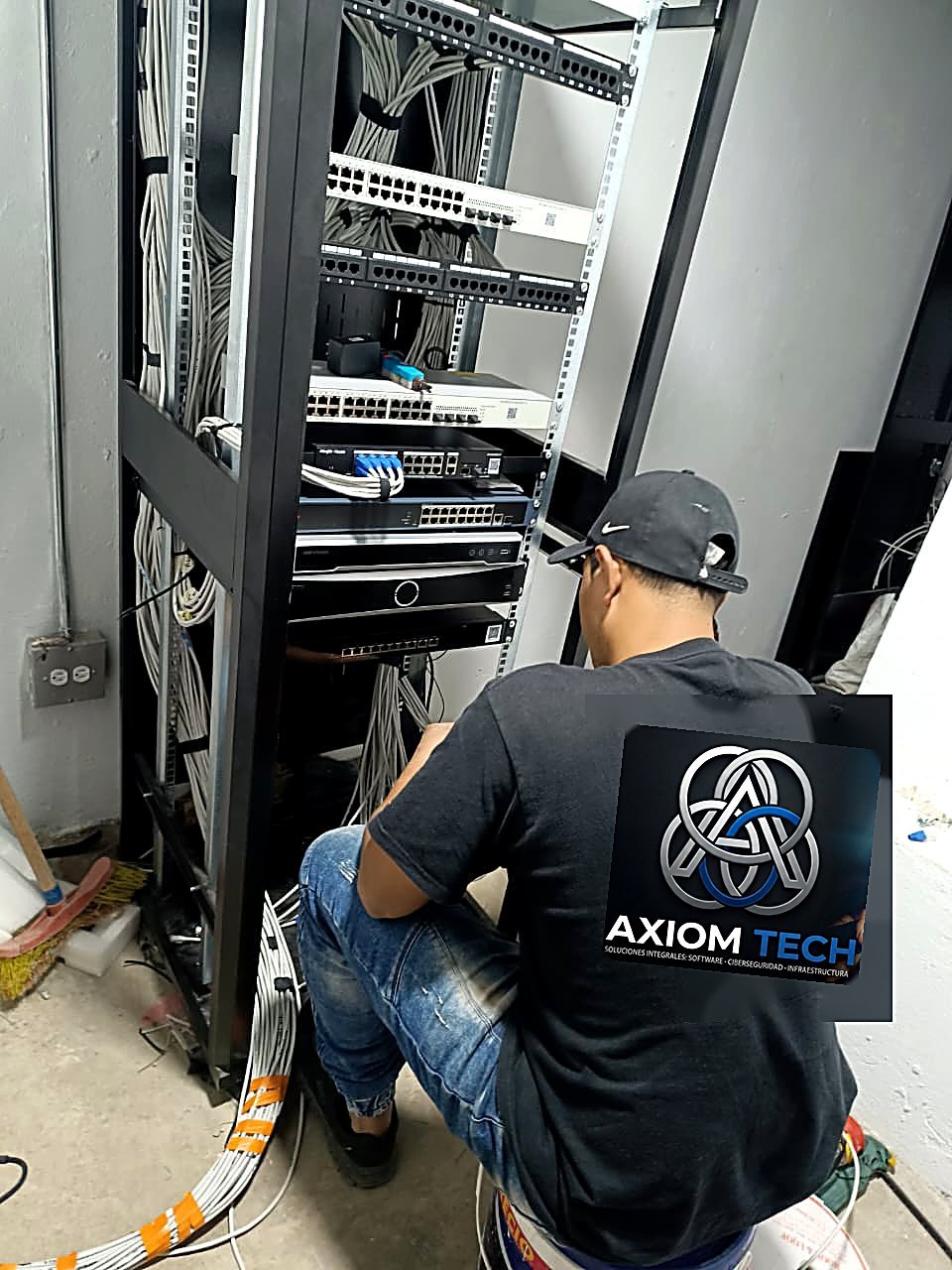 Instalación de rack