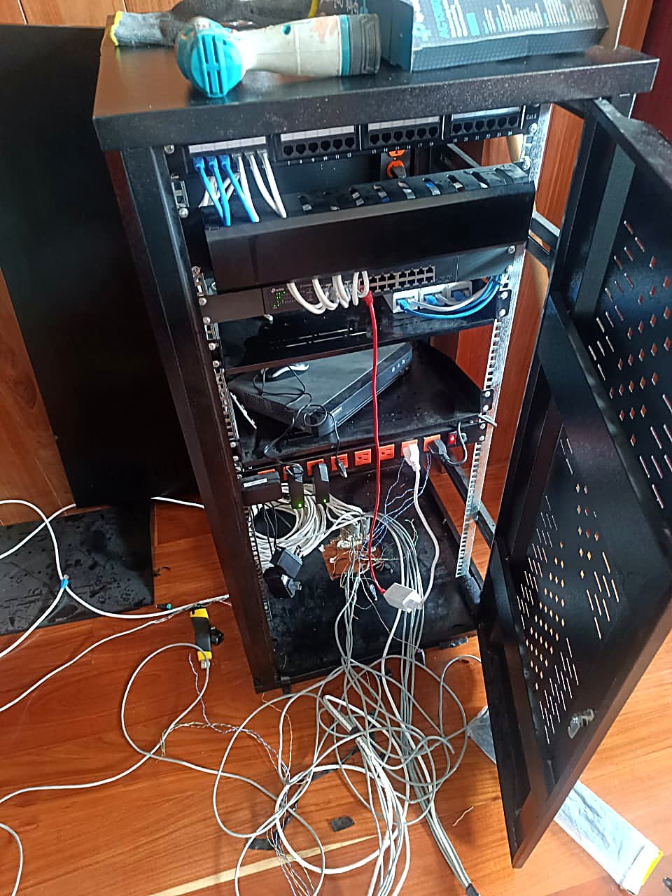 Montaje en proceso
