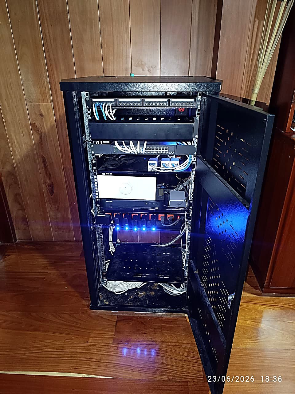 Rack terminado